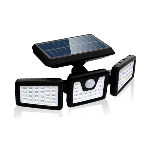 LAMPARA SOLAR LED LUZ DIVIDIDA CON CABLE